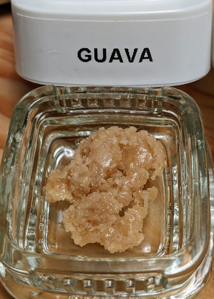 cured and packaged pressed hash rosin