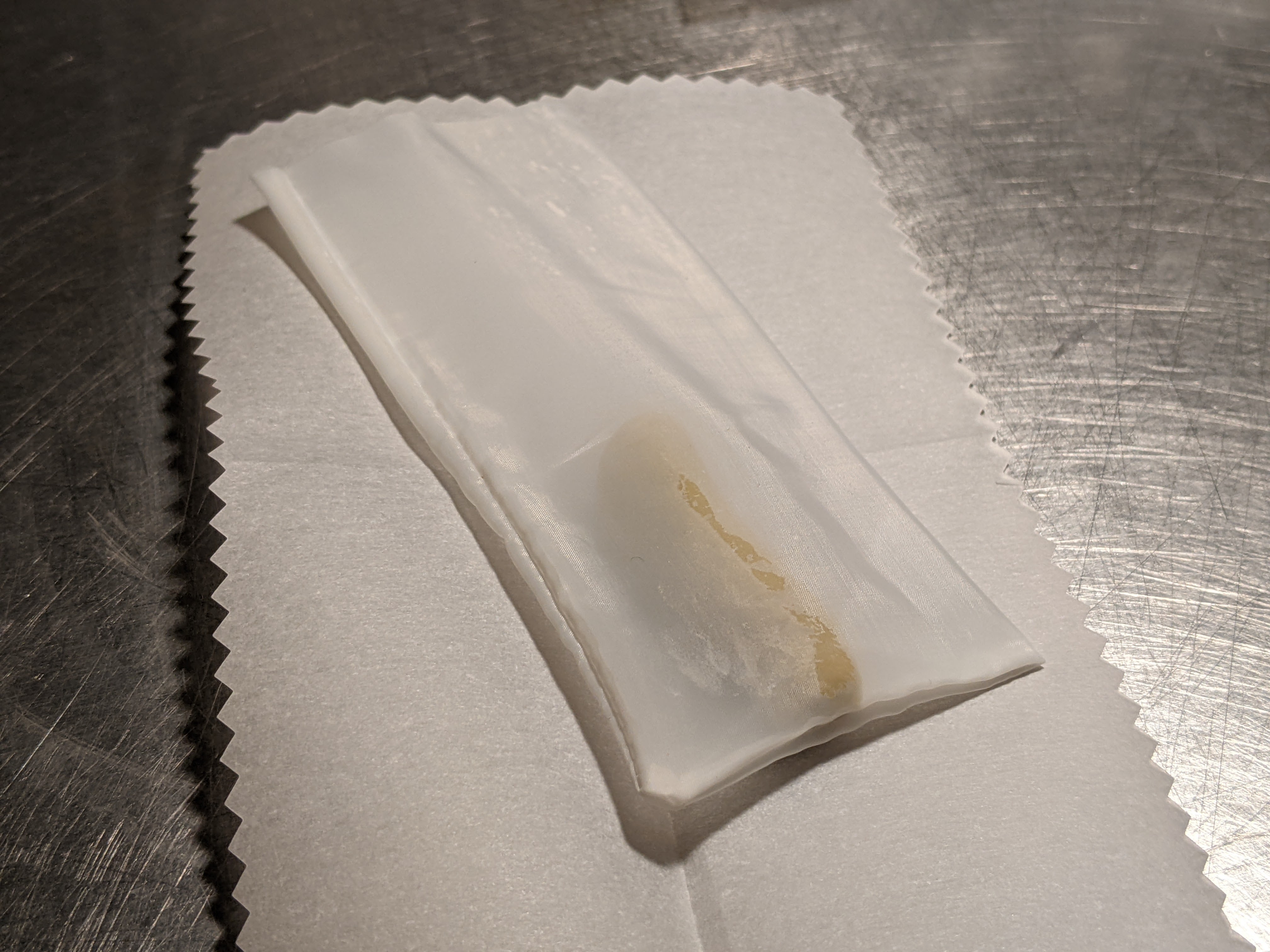 bagged hash rosin for thca mechanical separation