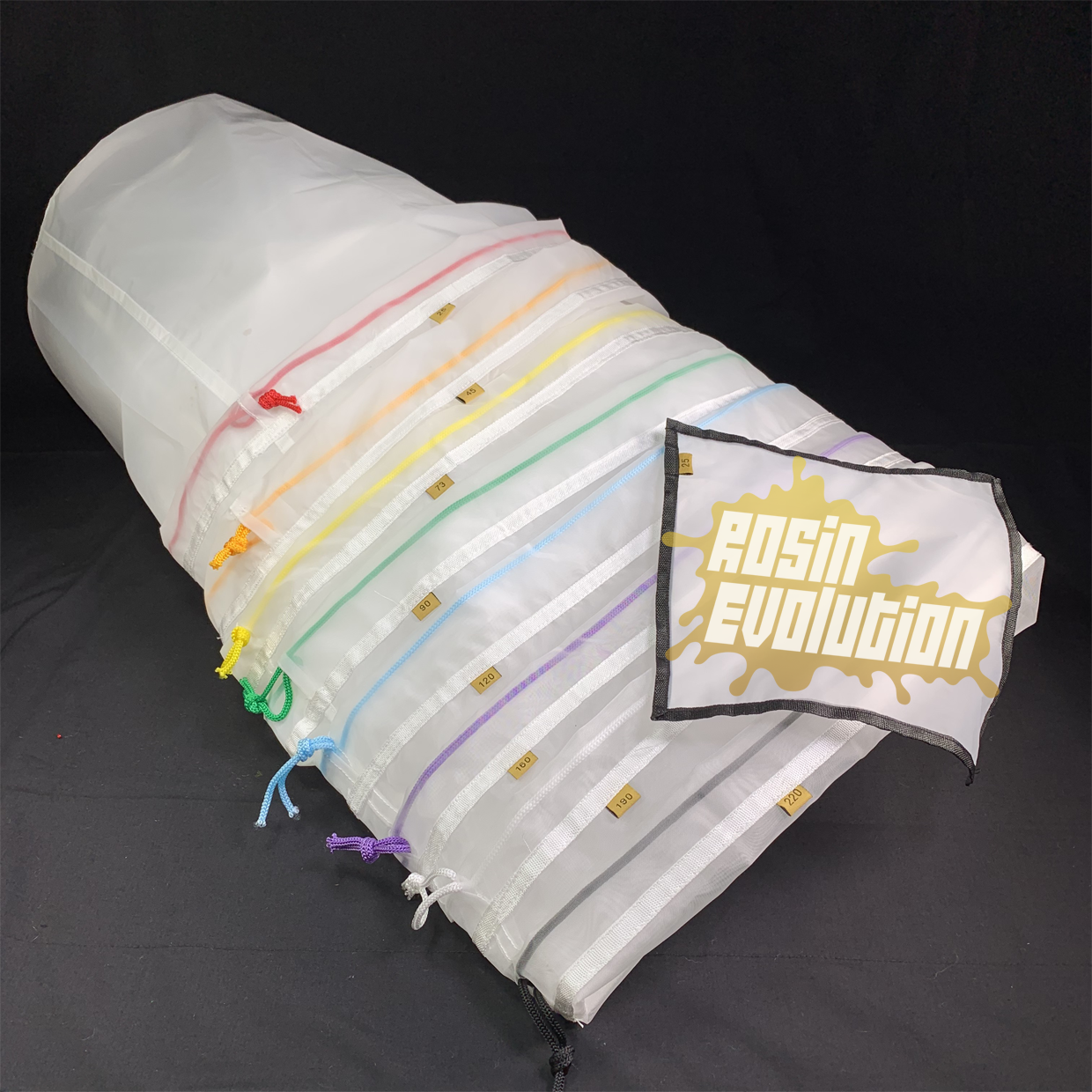 Rosin Evolution Collection Bags – 20 Gallon – 8 Bag Kit