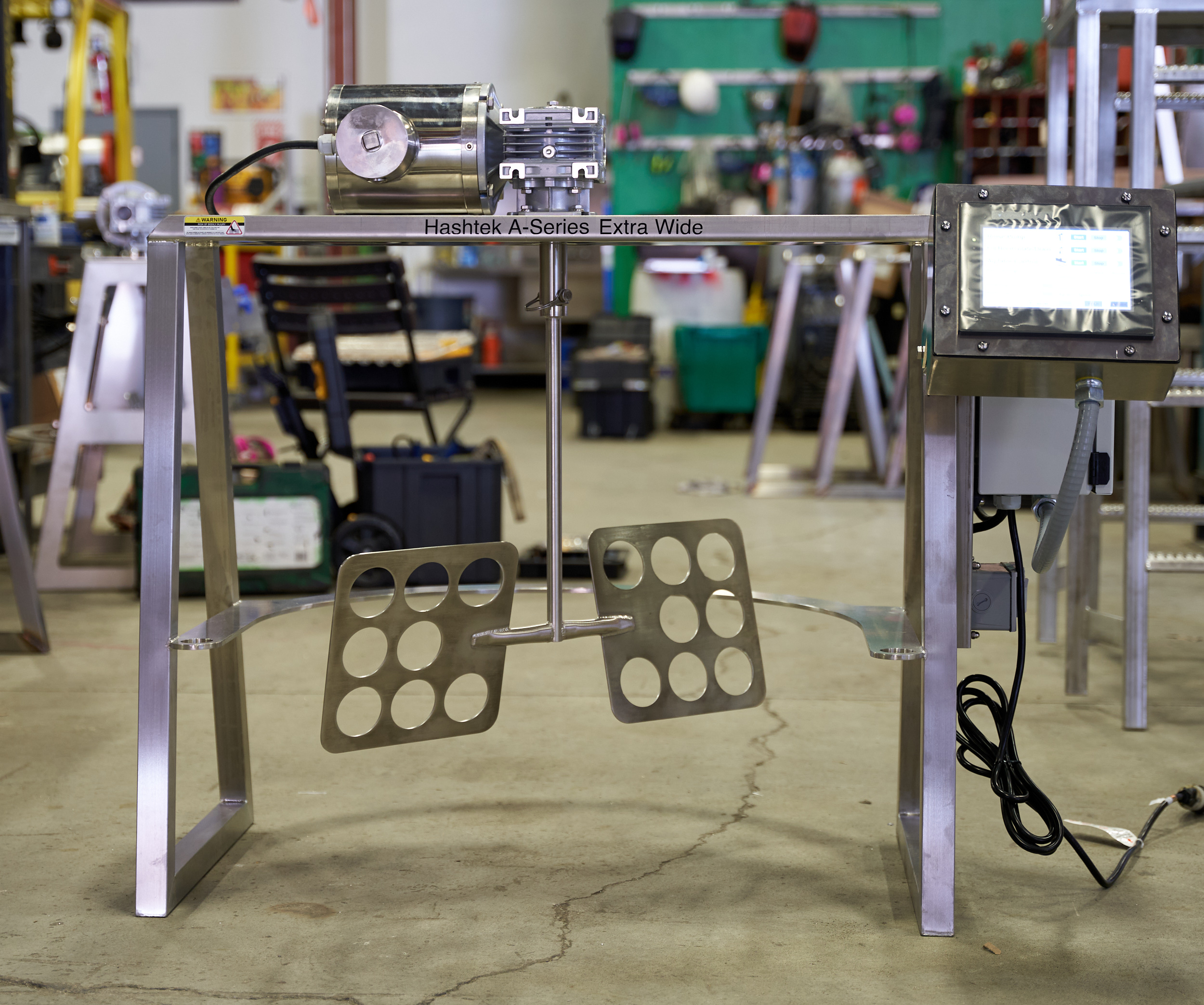 Hashtek Paddles – Stainless Steel, TIG Welded - Image 4