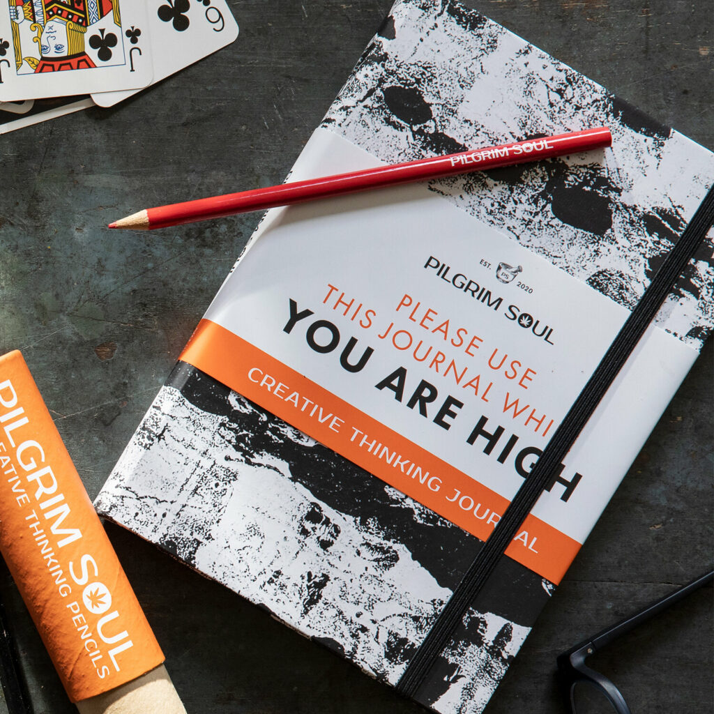 Creative Thinking Journal: "Use While High" Edition